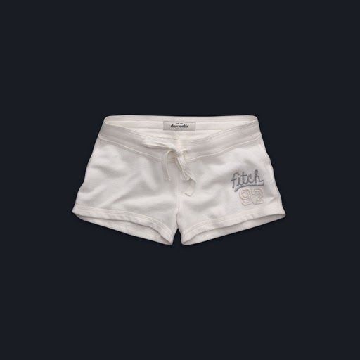 Abercrombie Fitch Mujeres Dobladillo Curvo Tejer Patalón Corto AF8361